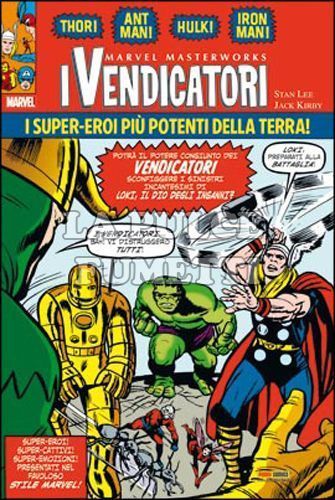 MARVEL MASTERWORKS - I VENDICATORI #     1 - 1A RISTAMPA